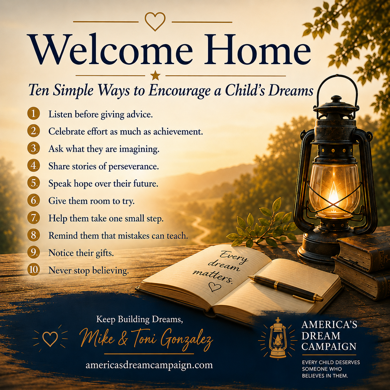 Ten Simple Ways to Encourage a Child's Dreams preview